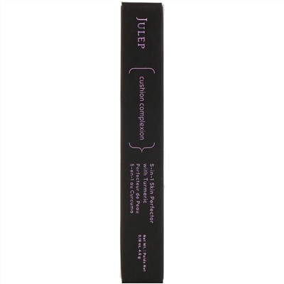 Julep, Cushion Complexion, корректор «5 в 1» с куркумой, оттенок Honey, 4,6 г