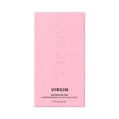 Дымка для волос The Act Virgin, 50 мл