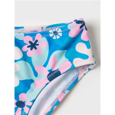 Комплект трикотажный для девочек: купальный костюм, юбка