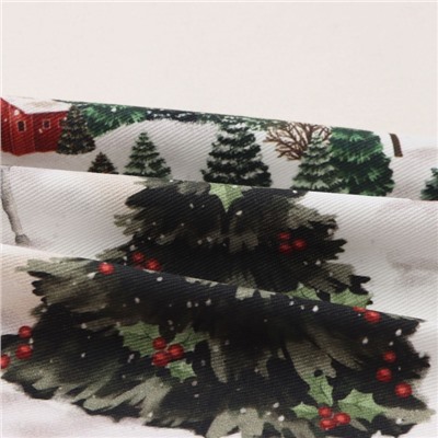 Фартук Этель Happy Holidays 60×70 см, 100% хлопок, саржа 190 г/м²