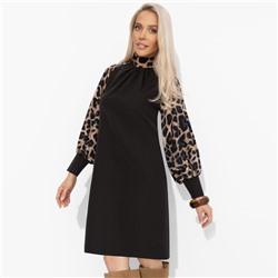 Платье комбинированное, Леди элегант (восхищение)