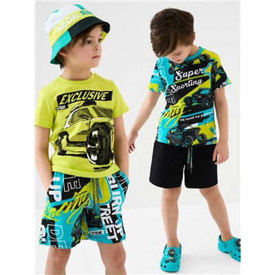 Шорты трикотажные для мальчиков, 2 шт в комплекте