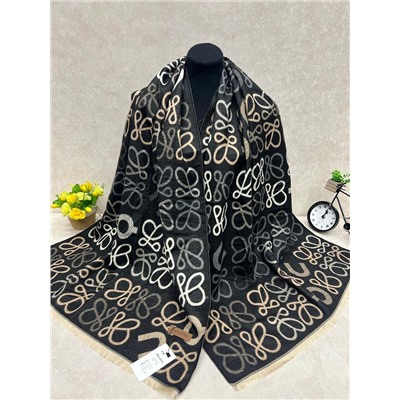 Мягкий палантин из кашемира мультицвет