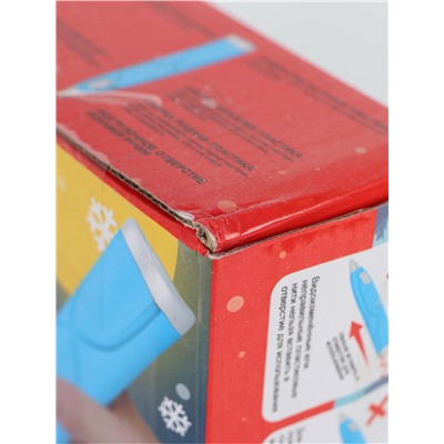 УЦЕНКА 3D ручка "Новый год" набор PСL пластика, мод. PN005, цвет голубой