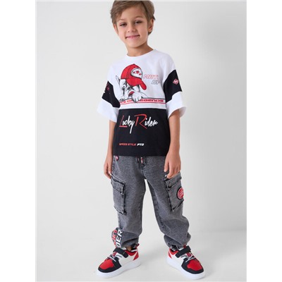 Фуфайка трикотажная для мальчиков (футболка)