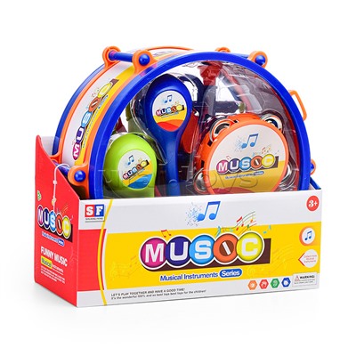 Набор музыкальных инструментов "Музыкальное детство" в коробке