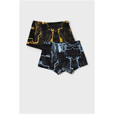 Трусы трикотажные для мальчиков - боксеры, 2 шт в комплекте PLAYTODAY, 1243498