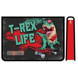 Папка для труда А4 молния сверху 32,5х23х10 см ПТР-22 " T-REX" Пчелка
