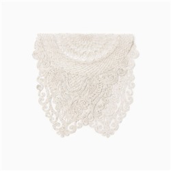 Дорожка на стол Этель ажурная, бежевая 40×90 см, 100%п/э