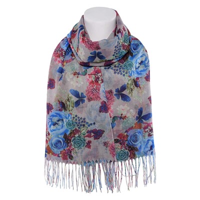 Палантин Butef 0951 Розы