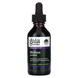 Gaia Herbs, мелисса, экстракт, 59 мл (2 жидк. унции)
