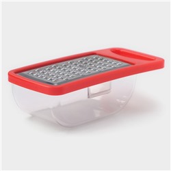 Тёрка с контейнером для детского питания Доляна «Алиса», 13×6×4 см, АБС-пластик, МИКС