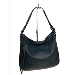 Женская сумка из натуральной кожи, цвет синий