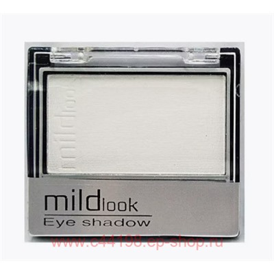 MILDLook Тени для век одноцветные тон 01 белый матовый 5011