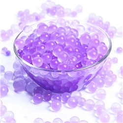 Аквагрунт, гидрогель декоративный для цветов «Жемчужный», фиолетовый, 50 г