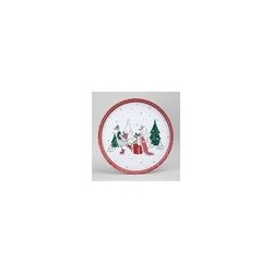 Поднос сервировочный 33*2,1см FAMILY CHRISTMAS