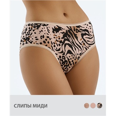 Minimi Трусы БMi_T Leopardo 2221-42CE Slip Midi (леопард), CO
