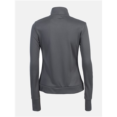Рашгард на молнии с длинным рукавом женский Resport, размер 42, серый