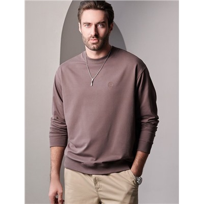 Джемпер из тонкого премиального футера с эластаном