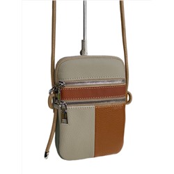 Женская сумка из натуральной кожи, цвет  мультицвет