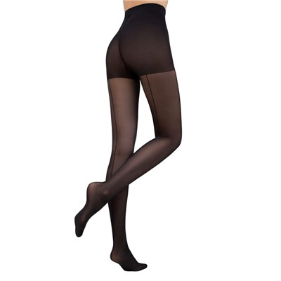Колготки женские CONTE LINE SLIM Колготки с имитацией шва и утягивающими шортиками