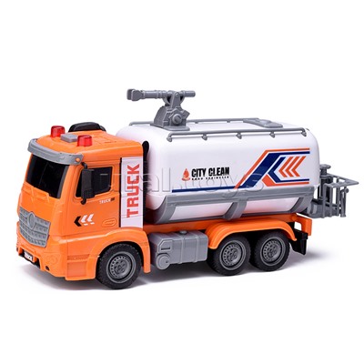 Машина "Санитарная" на батарейках, в коробке