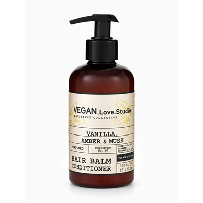 Бальзам-кондиционер для волос парфюмированный VEGAN.Love.Studio «Ваниль, Амбра, Мускус», 300 мл