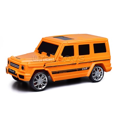 Робот трансформирующийся во внедорожник, в коробке