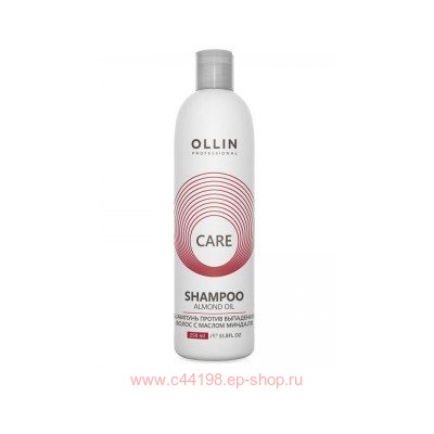 OLLIN CARE Шампунь против выпадения волос с маслом миндаля 250мл