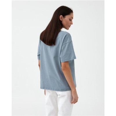 Футболка женская MIST basic, 50-52, серо-голубой