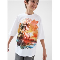 Фуфайка трикотажная для мальчиков (футболка)