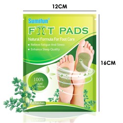 Пластырь для стоп Sumifun, 6 шт