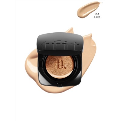 TFIT - КУШОН С АМИНОКОМПЛЕКСОМ И ЭКСТРАКТОМ ШАЛФЕЯ ТОН N1.5 SUEDE LAYERING FIT GLOW CUSHION EX N1.5 SUEDE SPF50+ PA++++, 12 ГР