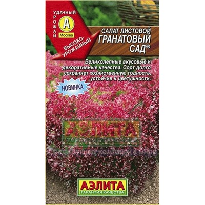 Салат Гранатовый сад листовой (Аэлита)