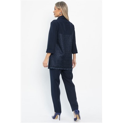 Костюм с брюками Ксанти НЬЮ (синий) К14502-3М