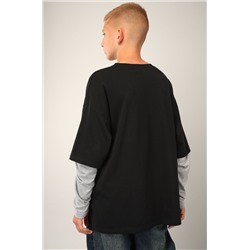 Лонгслив с двойным рукавом для мальчика Happyfox