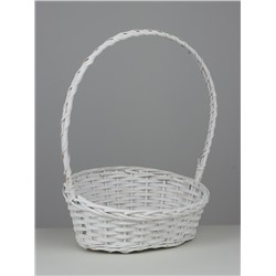 Корзина плетёная Diamond, ива, белый