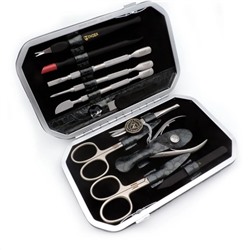 Zinger Маникюрный набор + подарок / MSFE-802-3S, 11 предметов, в ассортименте 2783