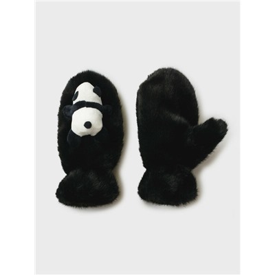 Варежки трикотажные для девочек