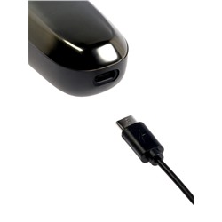 Электробритва Sakura SA-5433BK, роторная, 3 плавающие головки, LED дисплей, 5 Вт, АКБ, чёрная