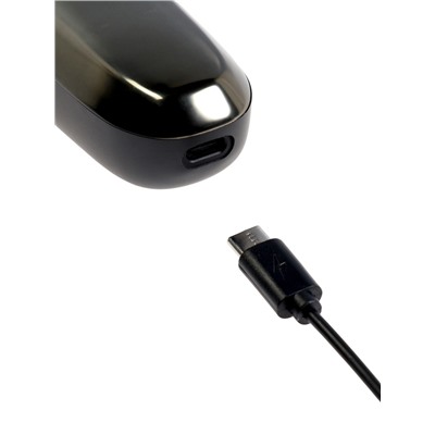 Электробритва Sakura SA-5433BK, роторная, 3 плавающие головки, LED дисплей, 5 Вт, АКБ, чёрная