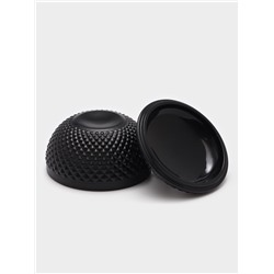 Сахарница Доляна Chess. King, 150 мл, 9×8.5 см, стекло, черная