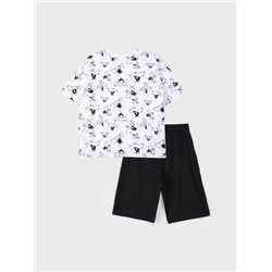 Комплект трикотажный для мальчиков: фуфайка (футболка), шорты