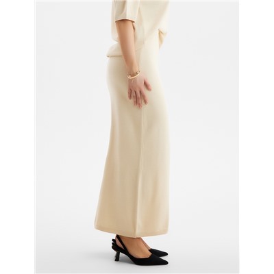 Юбка миди женская MIST, размер 42, бежевая