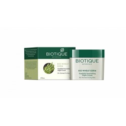 Biotique Wheat Germ Anti-Ageing Night Cream/Биотик Ночной Антивозрастной Крем с Зародышами Пшеницы.  50г.