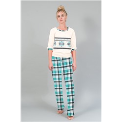 Женский домашний костюм с брюками 145