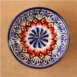Конфетница узбекская Риштанская Керамика, 12×6 см, МИКС