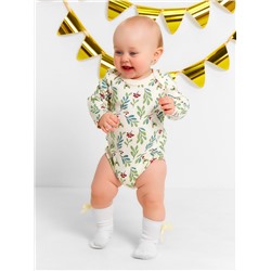 Боди Крошка Я Christmas, рост 68-74 см, молочное