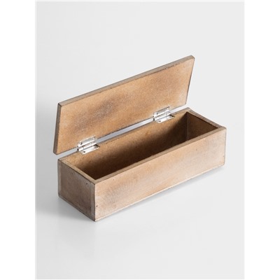 Шкатулка «Цветы», 20×7×6 см, МДФ