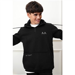 Теплый детский костюм из футера трехнитки с начесом Happyfox